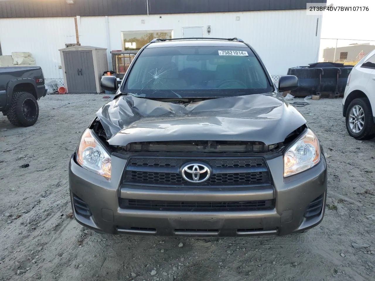 2011 Toyota Rav4 VIN: 2T3BF4DV7BW107176 Lot: 75821014