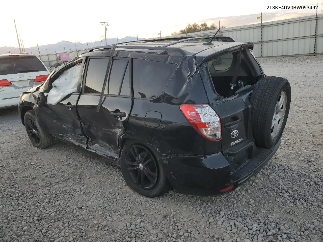 2011 Toyota Rav4 VIN: 2T3KF4DV0BW093492 Lot: 76249464