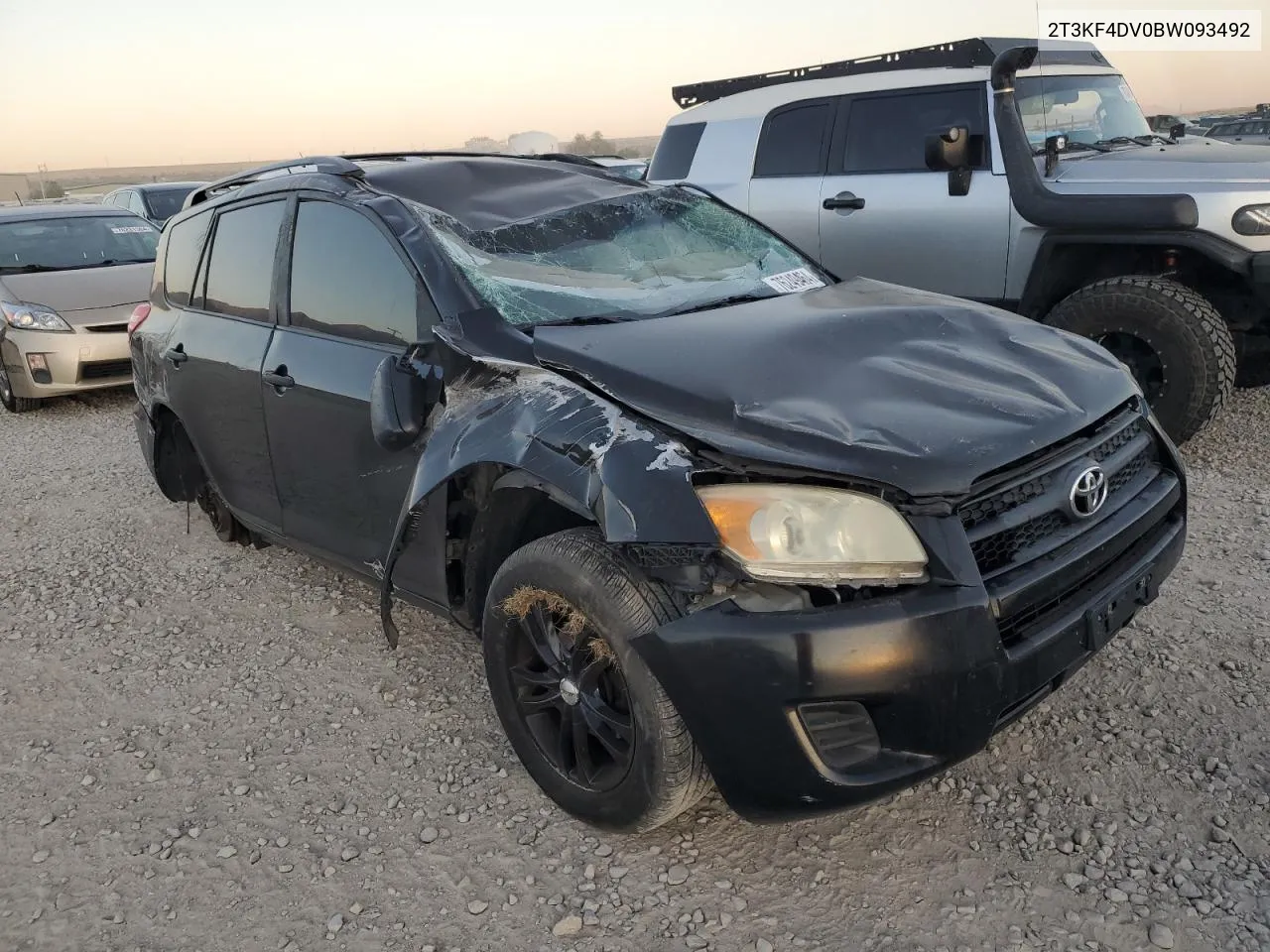 2011 Toyota Rav4 VIN: 2T3KF4DV0BW093492 Lot: 76249464