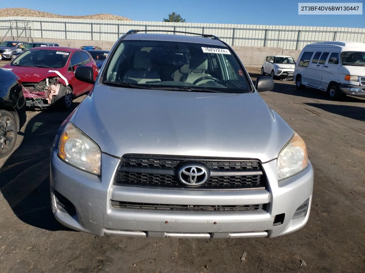 2011 Toyota Rav4 VIN: 2T3BF4DV6BW130447 Lot: 76257224