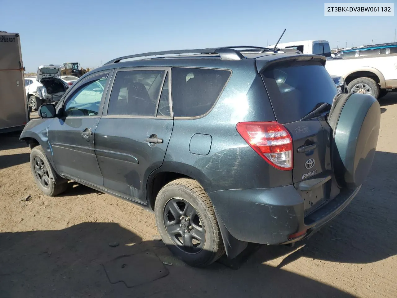 2011 Toyota Rav4 VIN: 2T3BK4DV3BW061132 Lot: 76295594