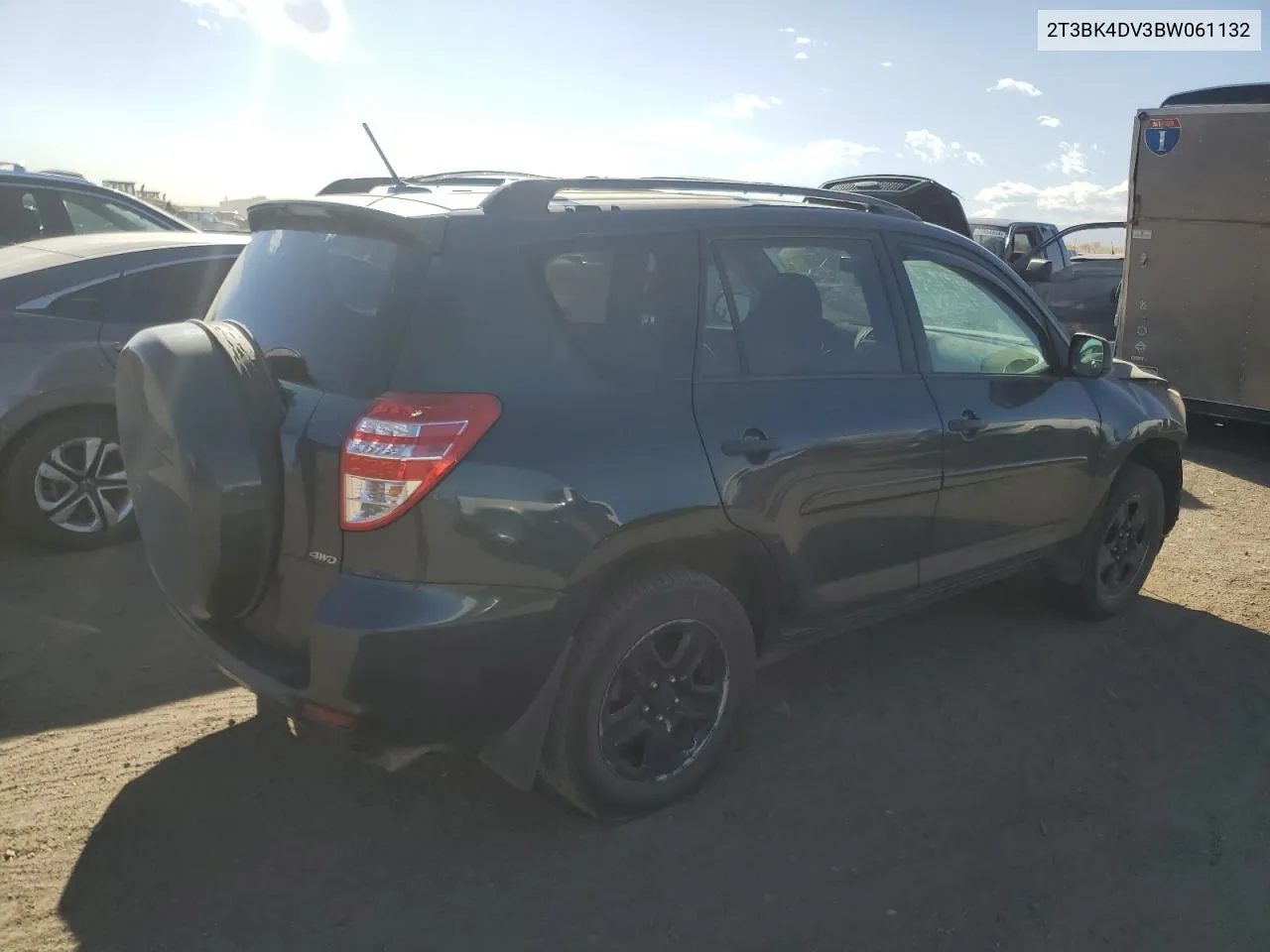 2011 Toyota Rav4 VIN: 2T3BK4DV3BW061132 Lot: 76295594