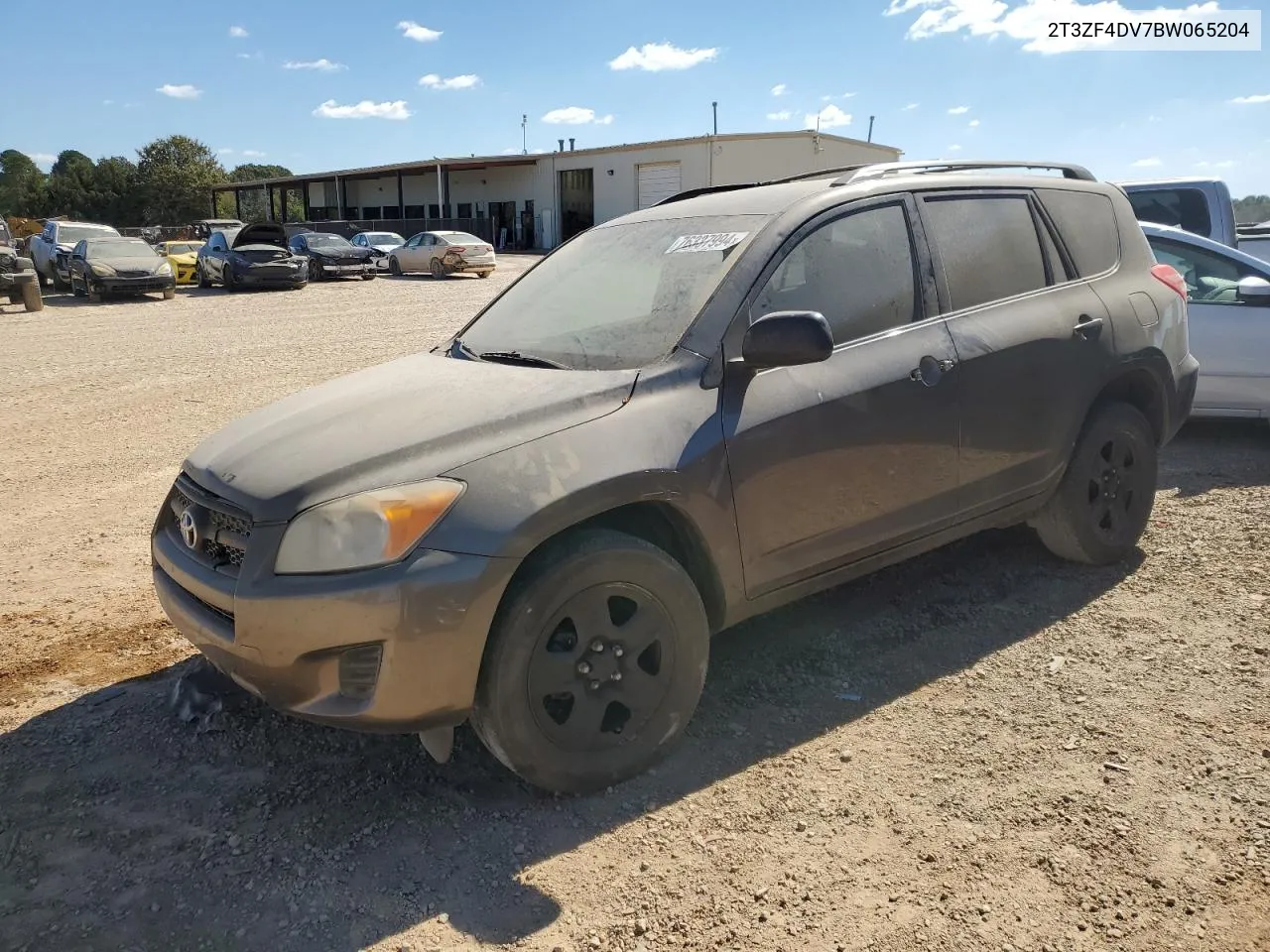 2011 Toyota Rav4 VIN: 2T3ZF4DV7BW065204 Lot: 76337994