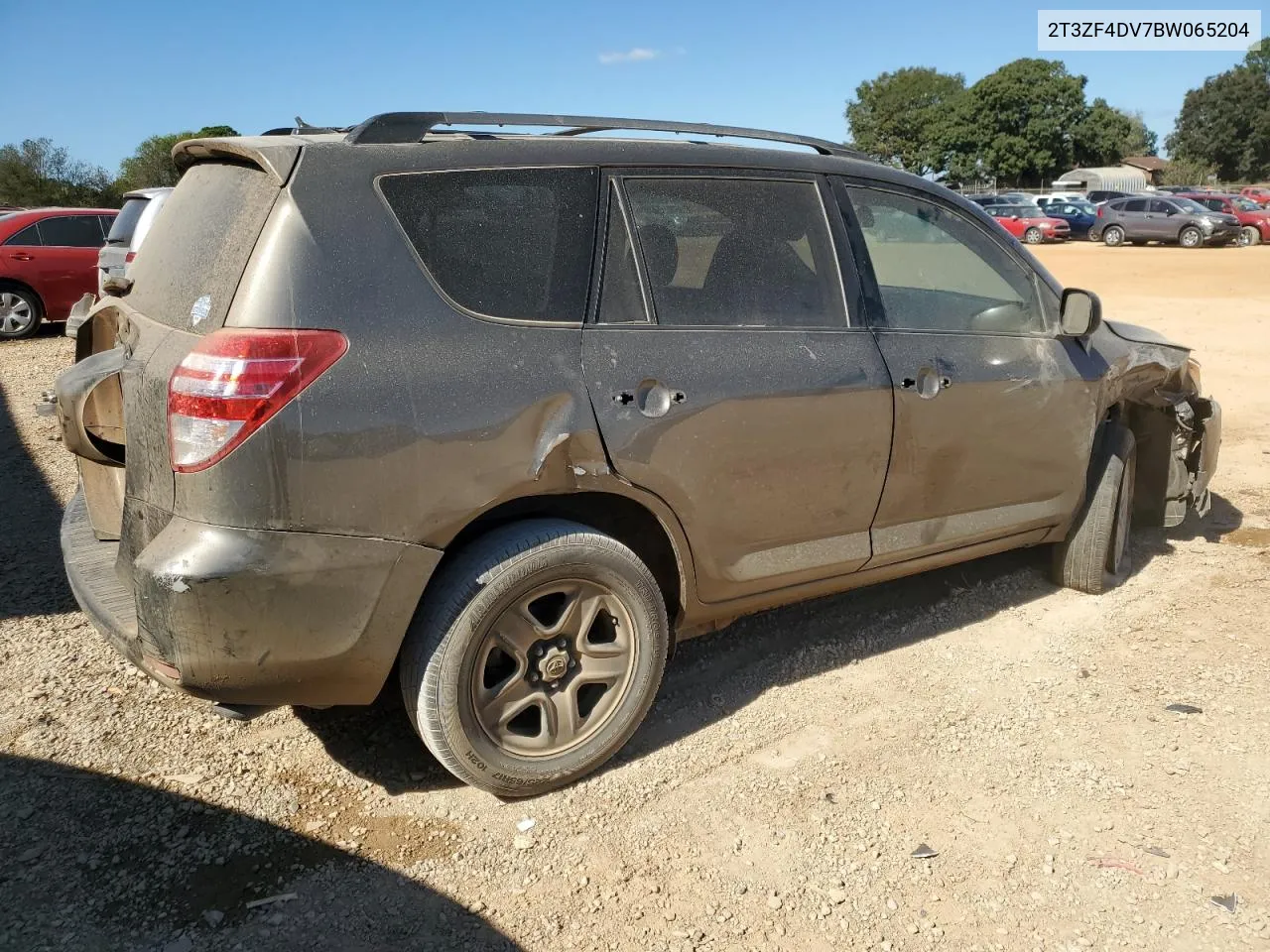 2011 Toyota Rav4 VIN: 2T3ZF4DV7BW065204 Lot: 76337994