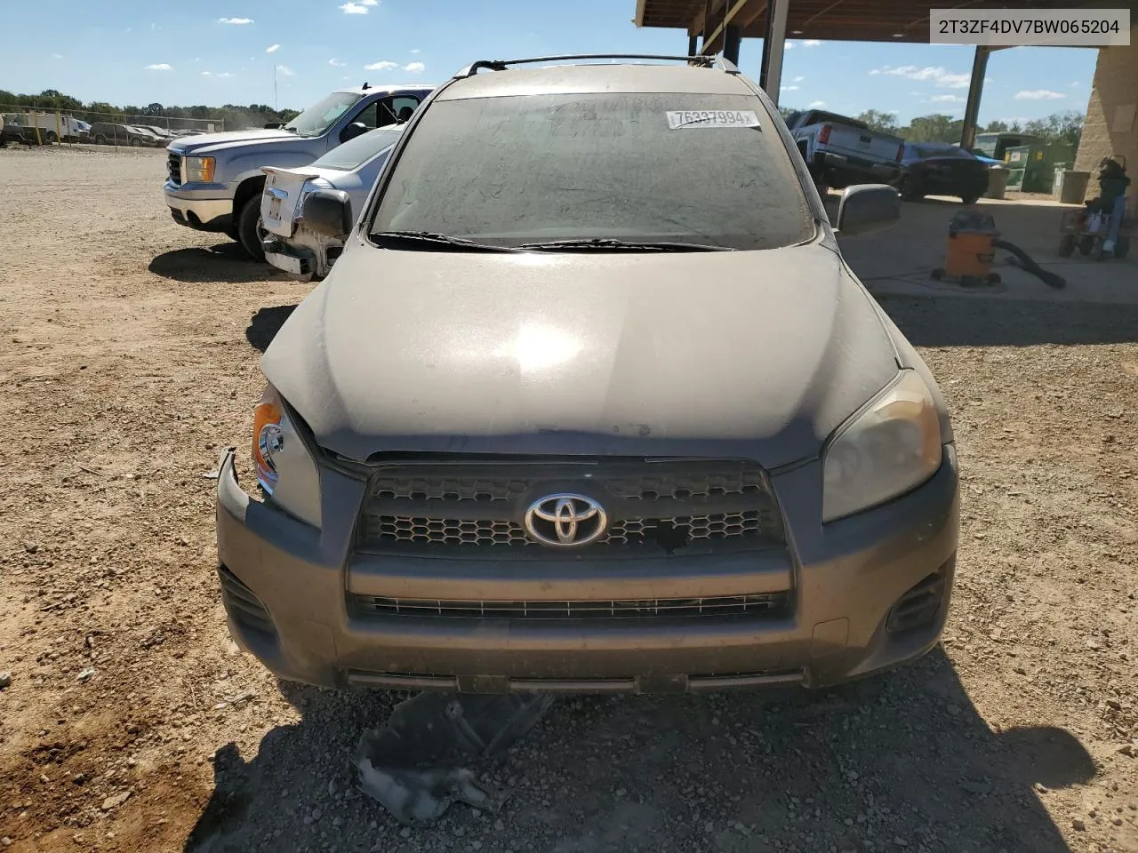 2011 Toyota Rav4 VIN: 2T3ZF4DV7BW065204 Lot: 76337994