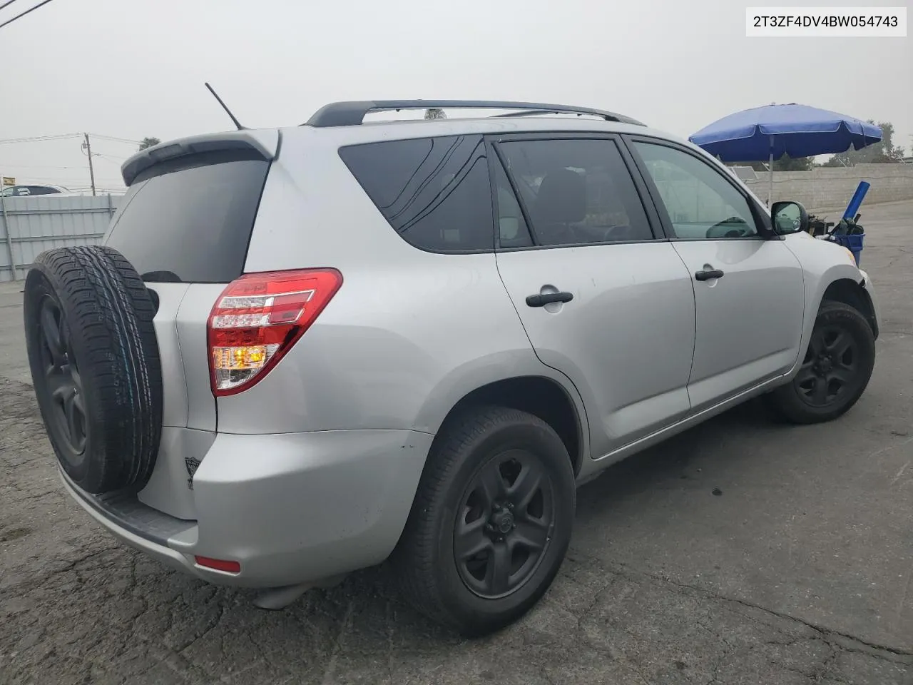 2011 Toyota Rav4 VIN: 2T3ZF4DV4BW054743 Lot: 76420144