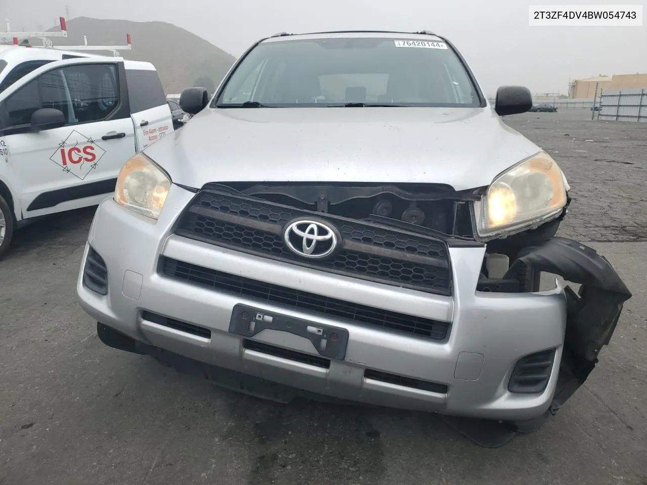 2011 Toyota Rav4 VIN: 2T3ZF4DV4BW054743 Lot: 76420144