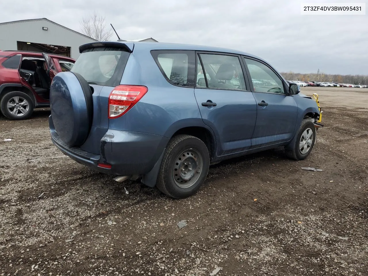 2011 Toyota Rav4 VIN: 2T3ZF4DV3BW095431 Lot: 76879374