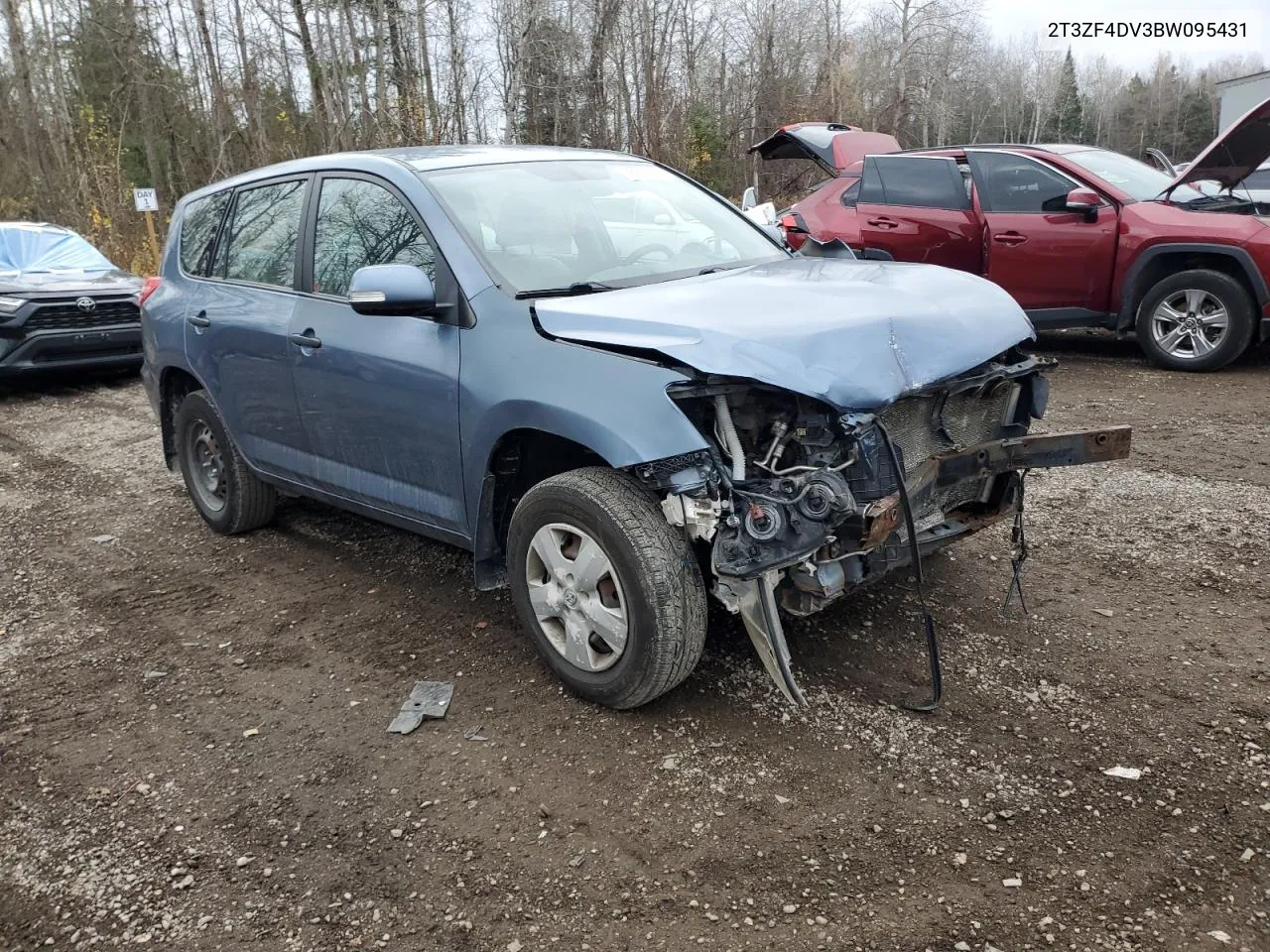 2011 Toyota Rav4 VIN: 2T3ZF4DV3BW095431 Lot: 76879374