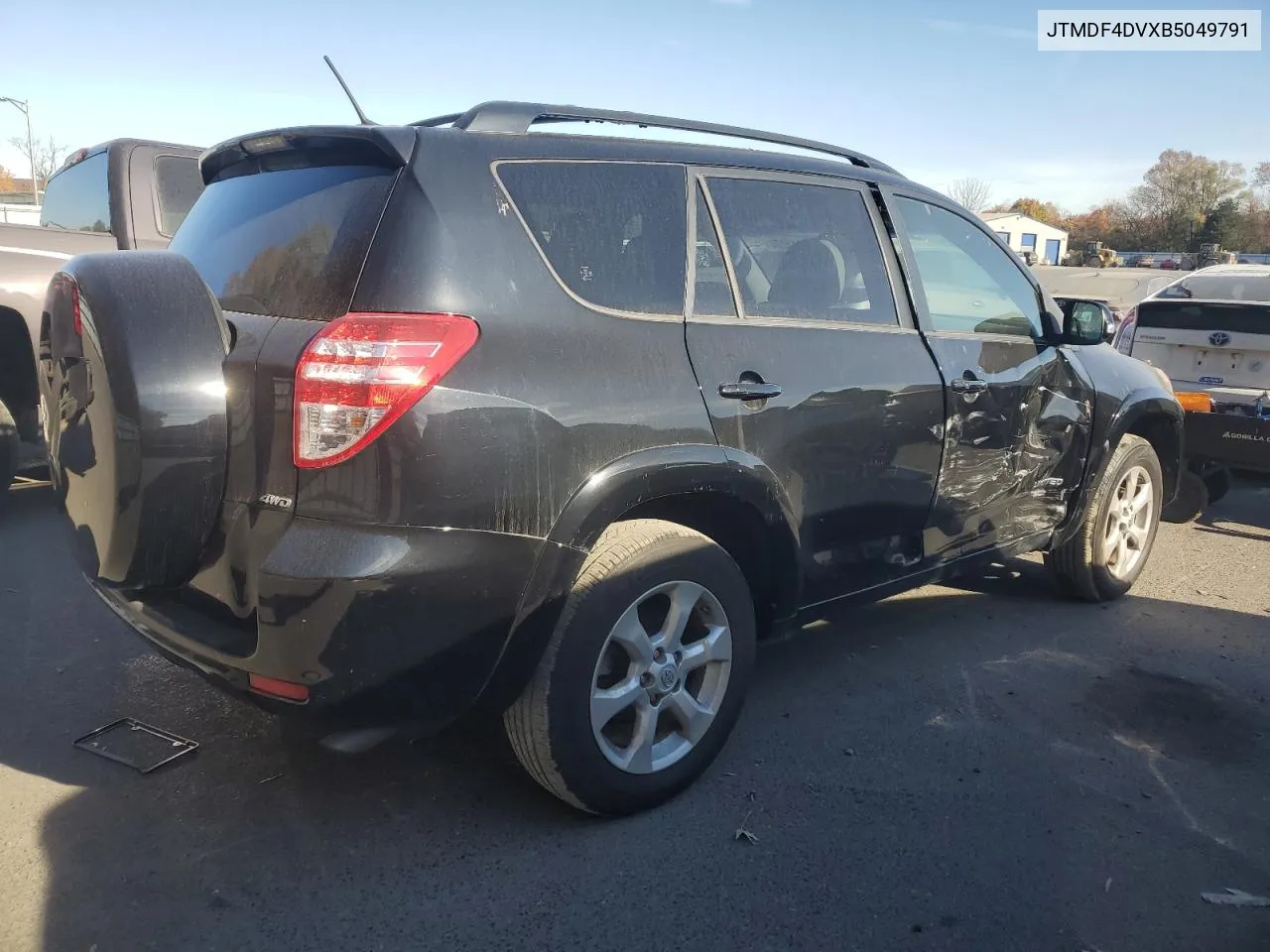 2011 Toyota Rav4 Limited VIN: JTMDF4DVXB5049791 Lot: 77117274