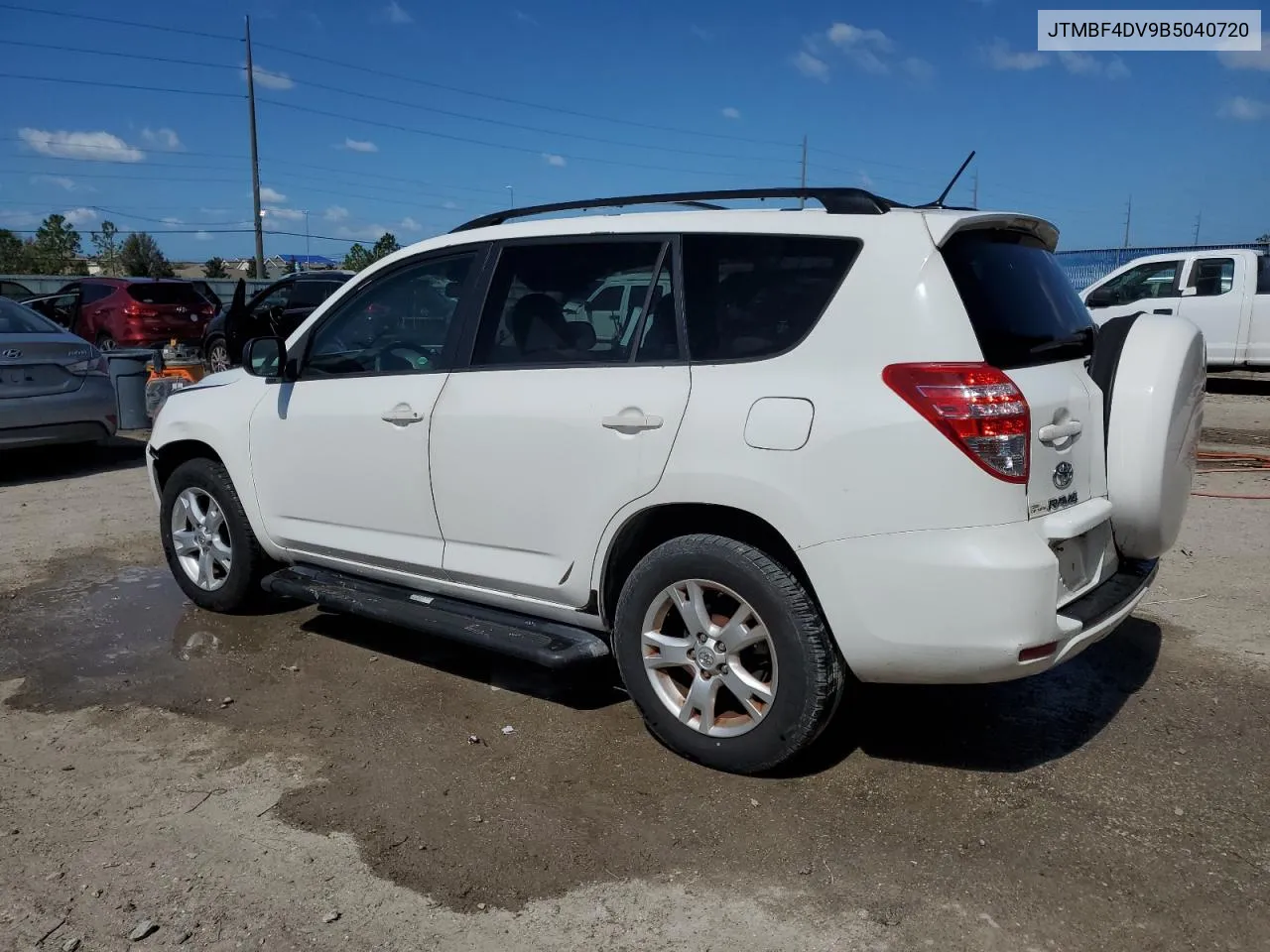 2011 Toyota Rav4 VIN: JTMBF4DV9B5040720 Lot: 77171614