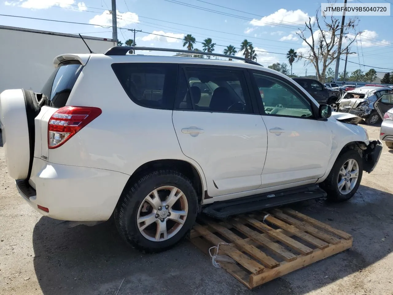 2011 Toyota Rav4 VIN: JTMBF4DV9B5040720 Lot: 77171614