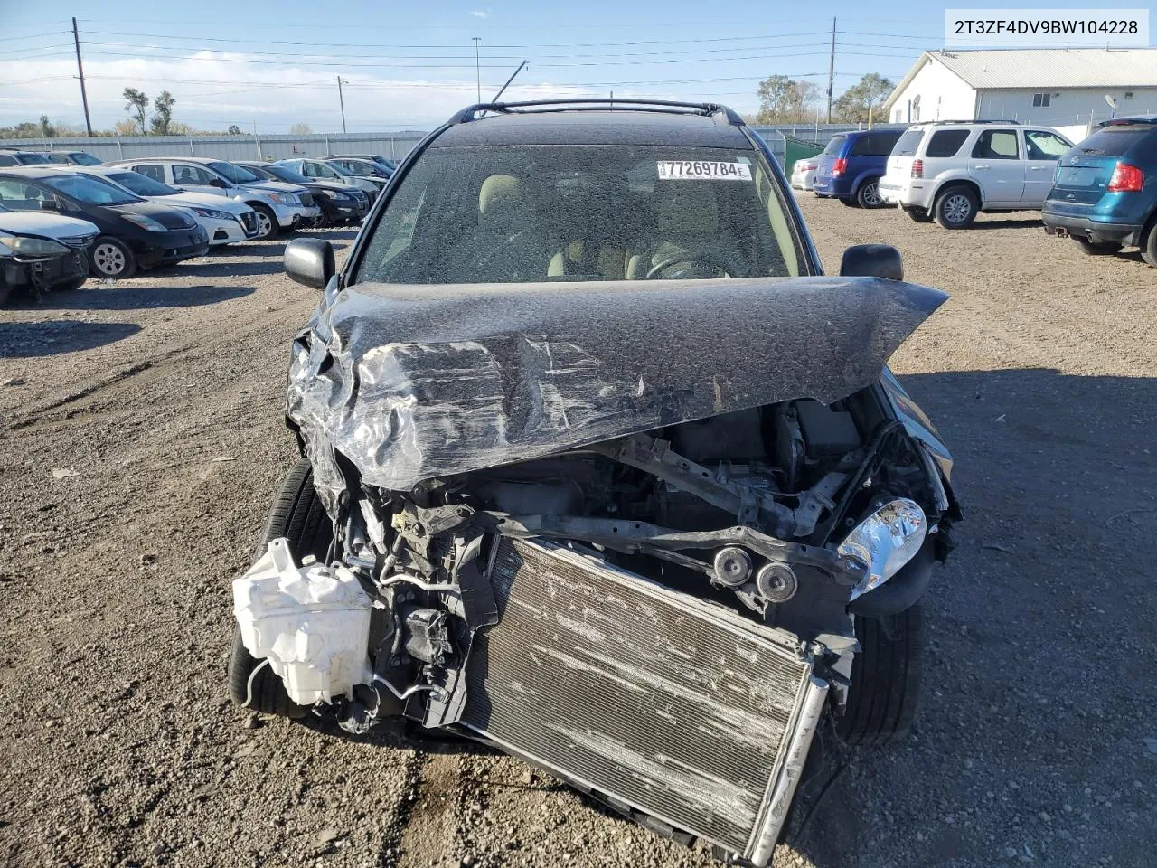 2011 Toyota Rav4 VIN: 2T3ZF4DV9BW104228 Lot: 77269784