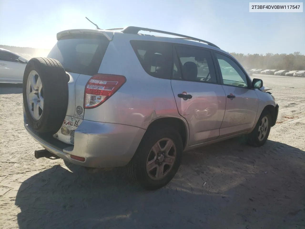 2011 Toyota Rav4 VIN: 2T3BF4DV0BW117547 Lot: 77356694