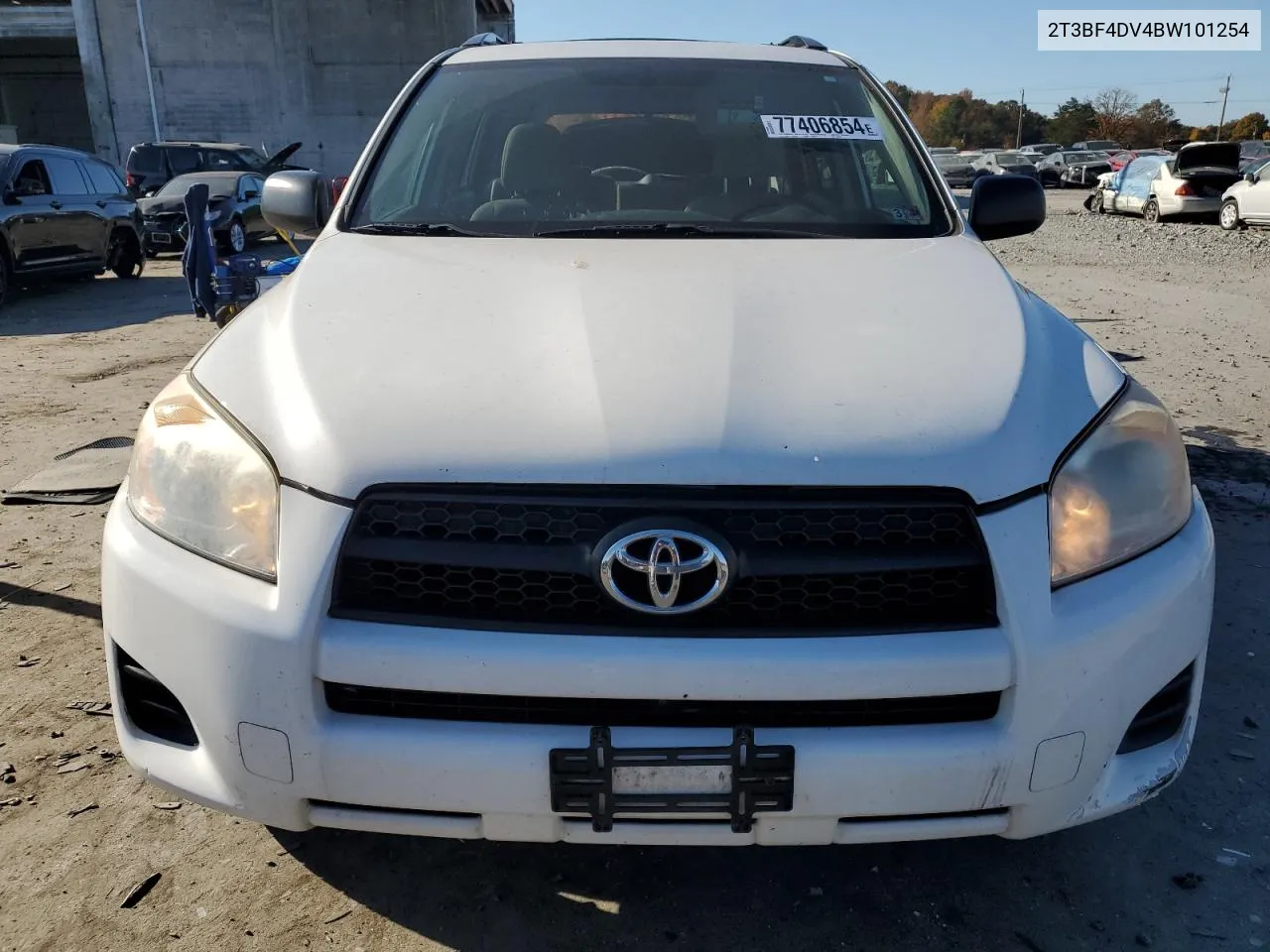 2011 Toyota Rav4 VIN: 2T3BF4DV4BW101254 Lot: 77406854