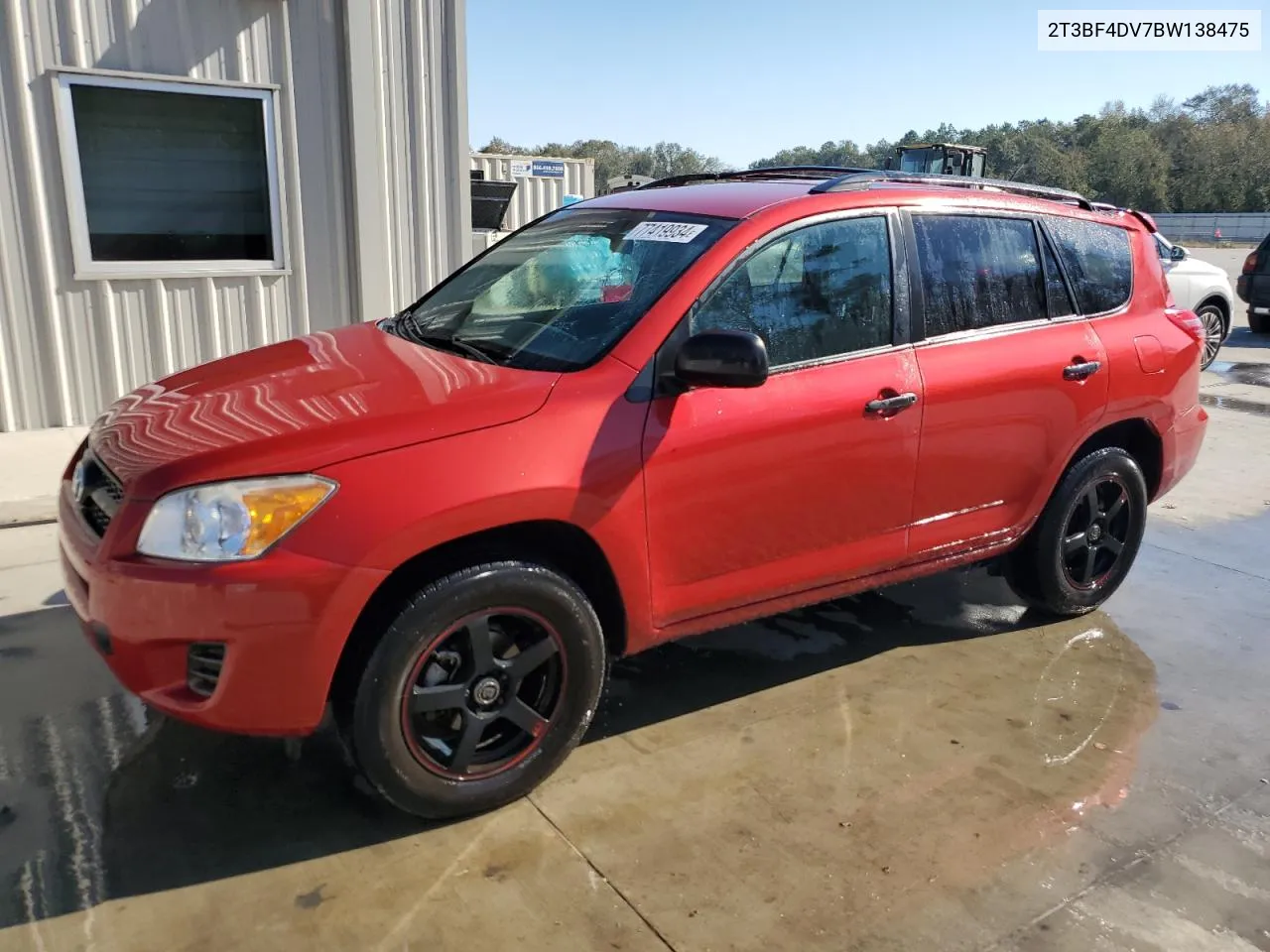 2011 Toyota Rav4 VIN: 2T3BF4DV7BW138475 Lot: 77419934