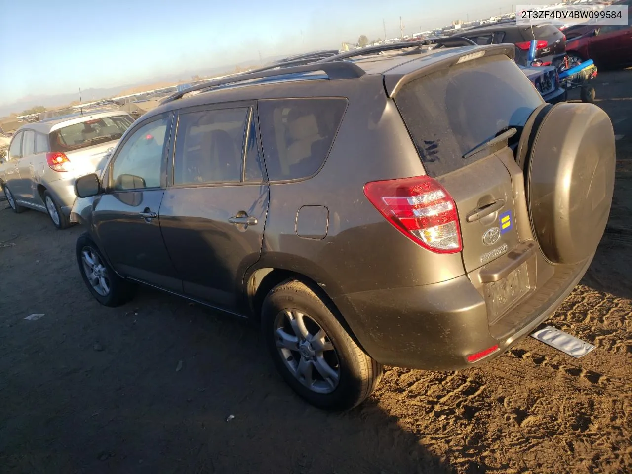 2011 Toyota Rav4 VIN: 2T3ZF4DV4BW099584 Lot: 77504914