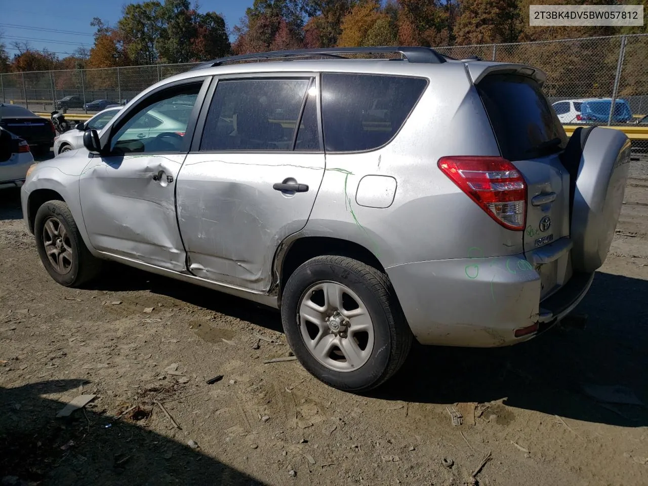 2011 Toyota Rav4 VIN: 2T3BK4DV5BW057812 Lot: 77536594