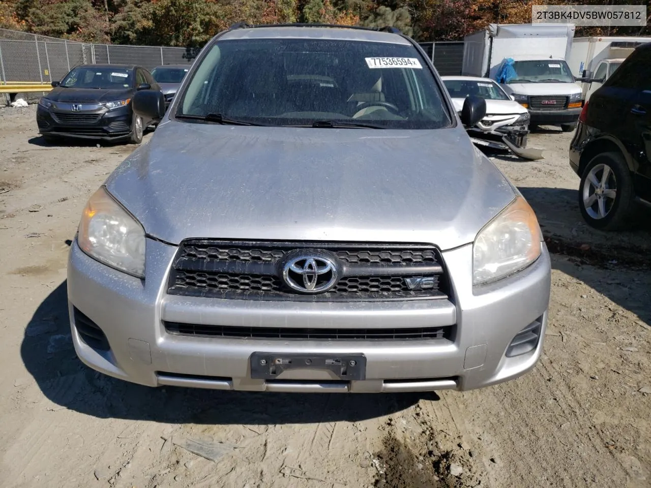 2011 Toyota Rav4 VIN: 2T3BK4DV5BW057812 Lot: 77536594