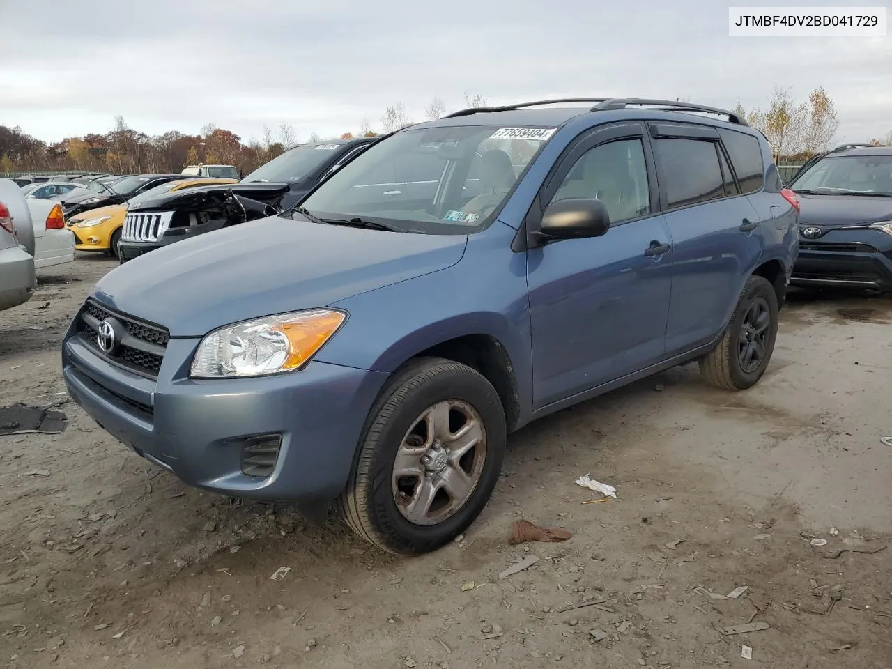 2011 Toyota Rav4 VIN: JTMBF4DV2BD041729 Lot: 77659404