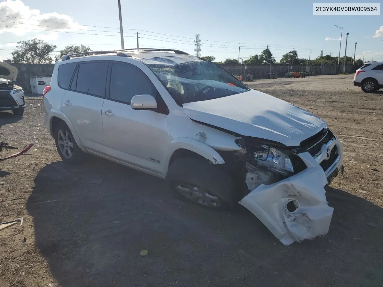 2T3YK4DV0BW009564 2011 Toyota Rav4 Limited