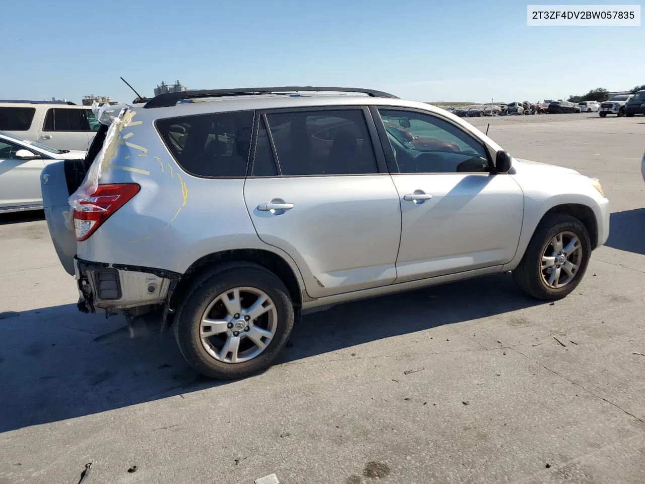 2011 Toyota Rav4 VIN: 2T3ZF4DV2BW057835 Lot: 77862134