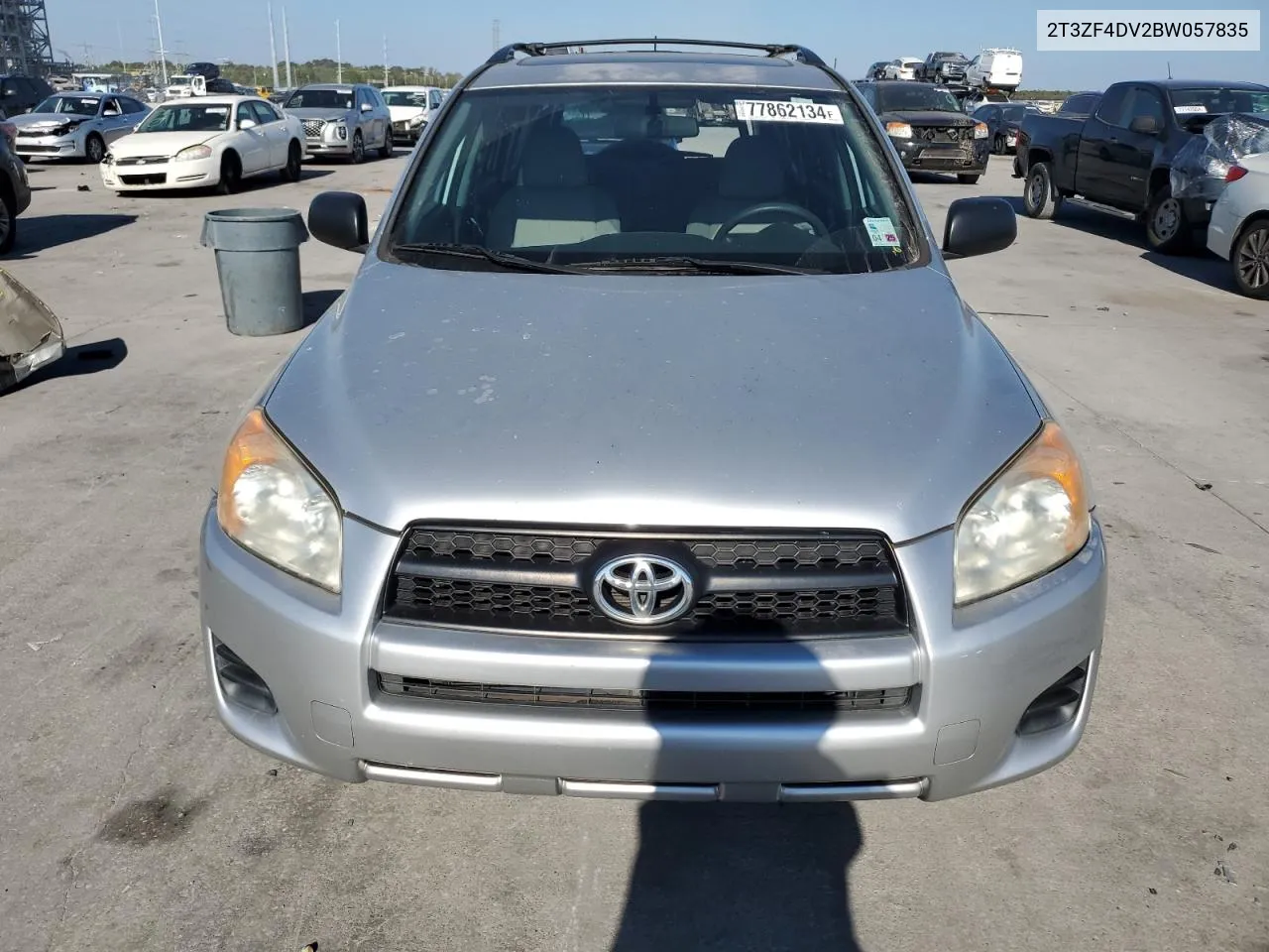 2011 Toyota Rav4 VIN: 2T3ZF4DV2BW057835 Lot: 77862134