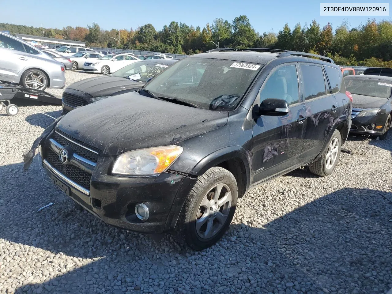 2T3DF4DV8BW120916 2011 Toyota Rav4 Limited