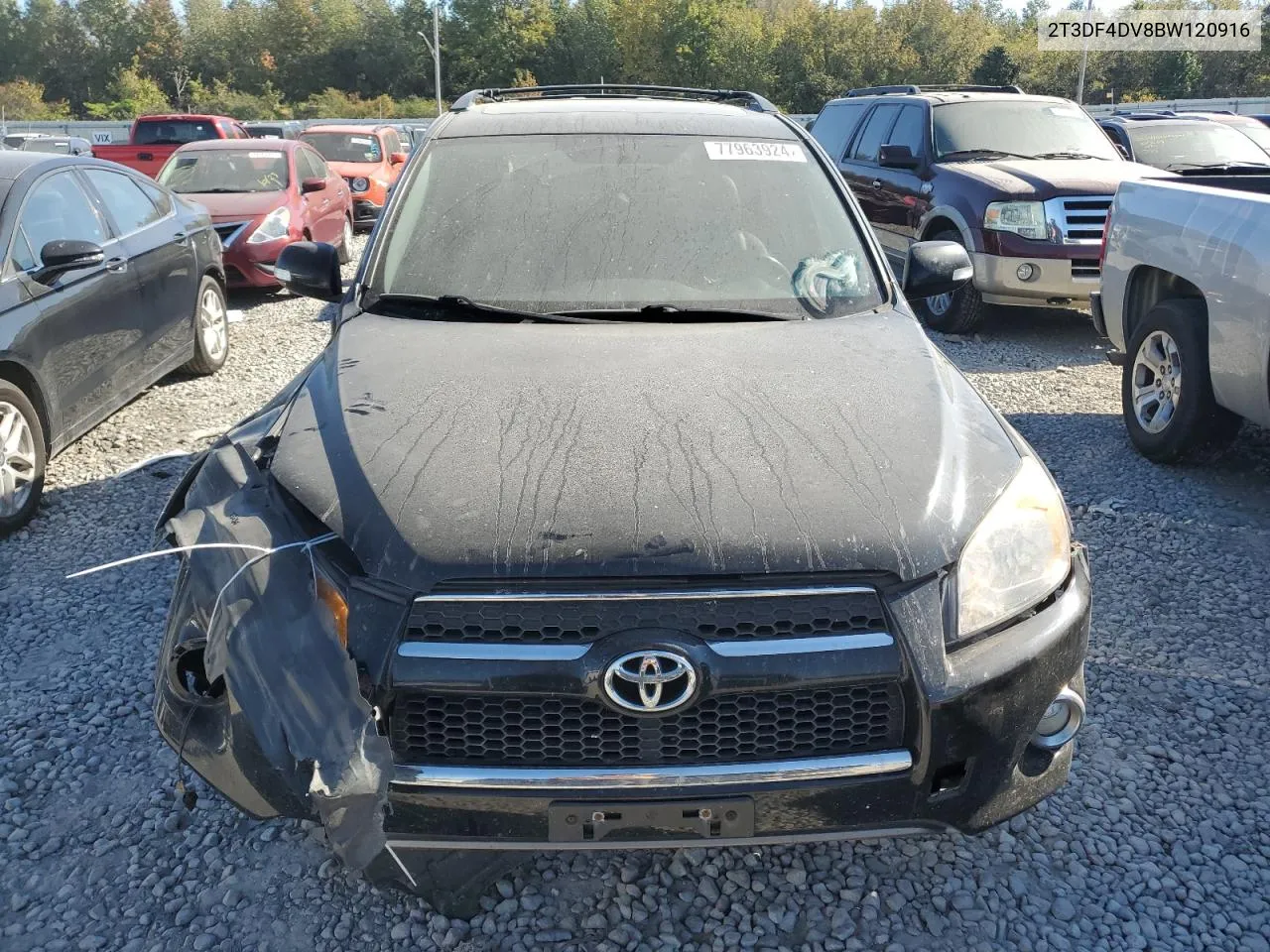 2011 Toyota Rav4 Limited VIN: 2T3DF4DV8BW120916 Lot: 77963924