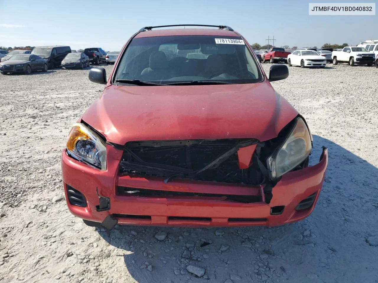 2011 Toyota Rav4 VIN: JTMBF4DV1BD040832 Lot: 78113904