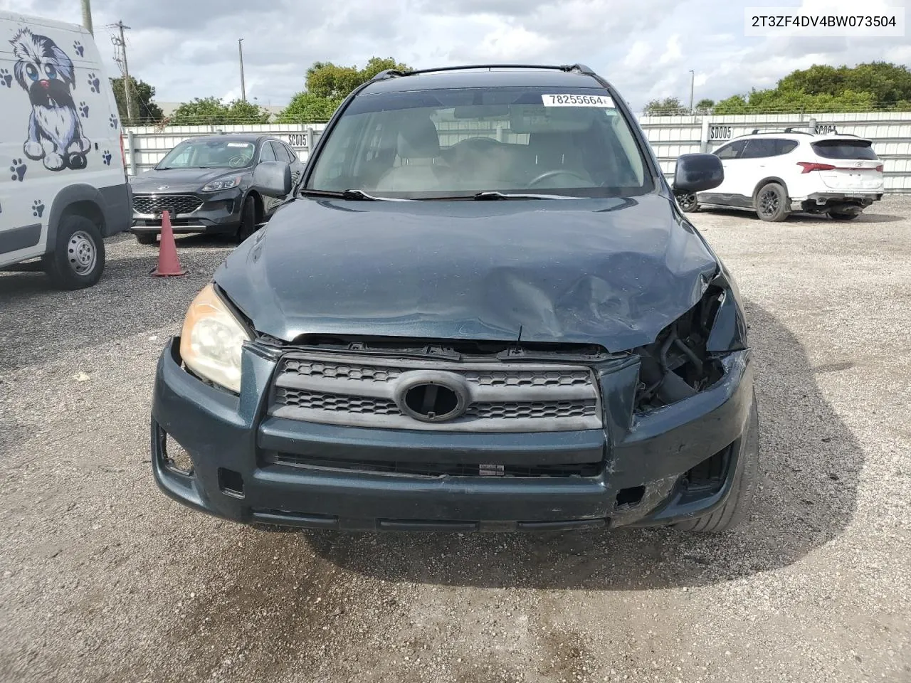 2011 Toyota Rav4 VIN: 2T3ZF4DV4BW073504 Lot: 78255664