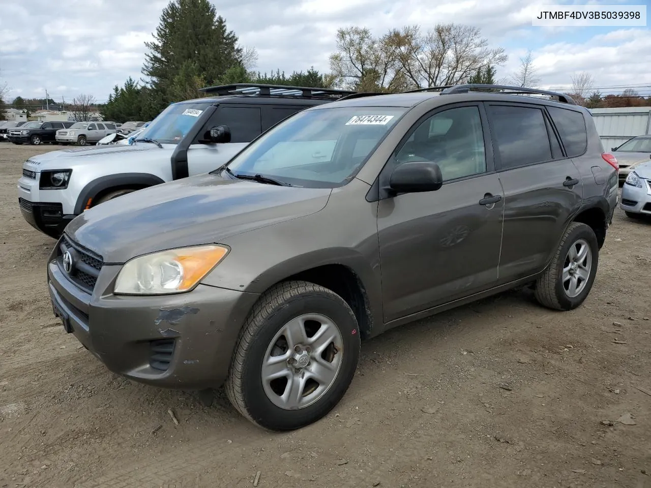 2011 Toyota Rav4 VIN: JTMBF4DV3B5039398 Lot: 78474344