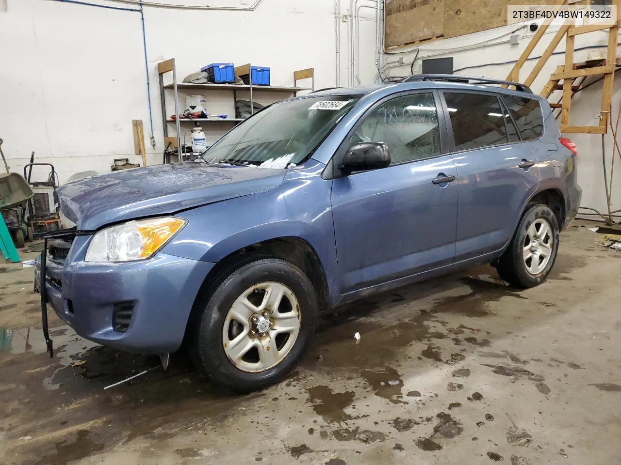 2011 Toyota Rav4 VIN: 2T3BF4DV4BW149322 Lot: 78602684