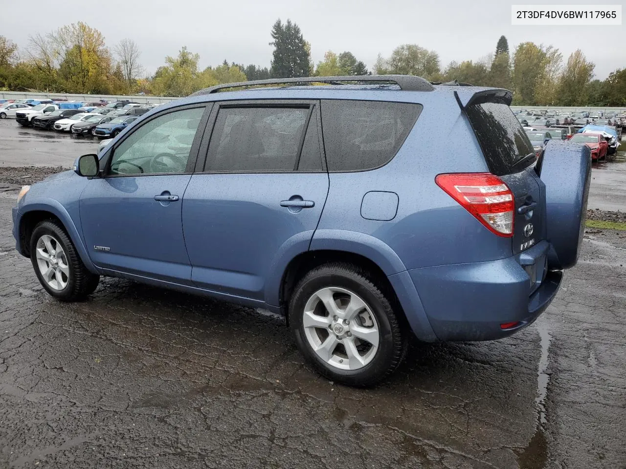 2011 Toyota Rav4 Limited VIN: 2T3DF4DV6BW117965 Lot: 78686184