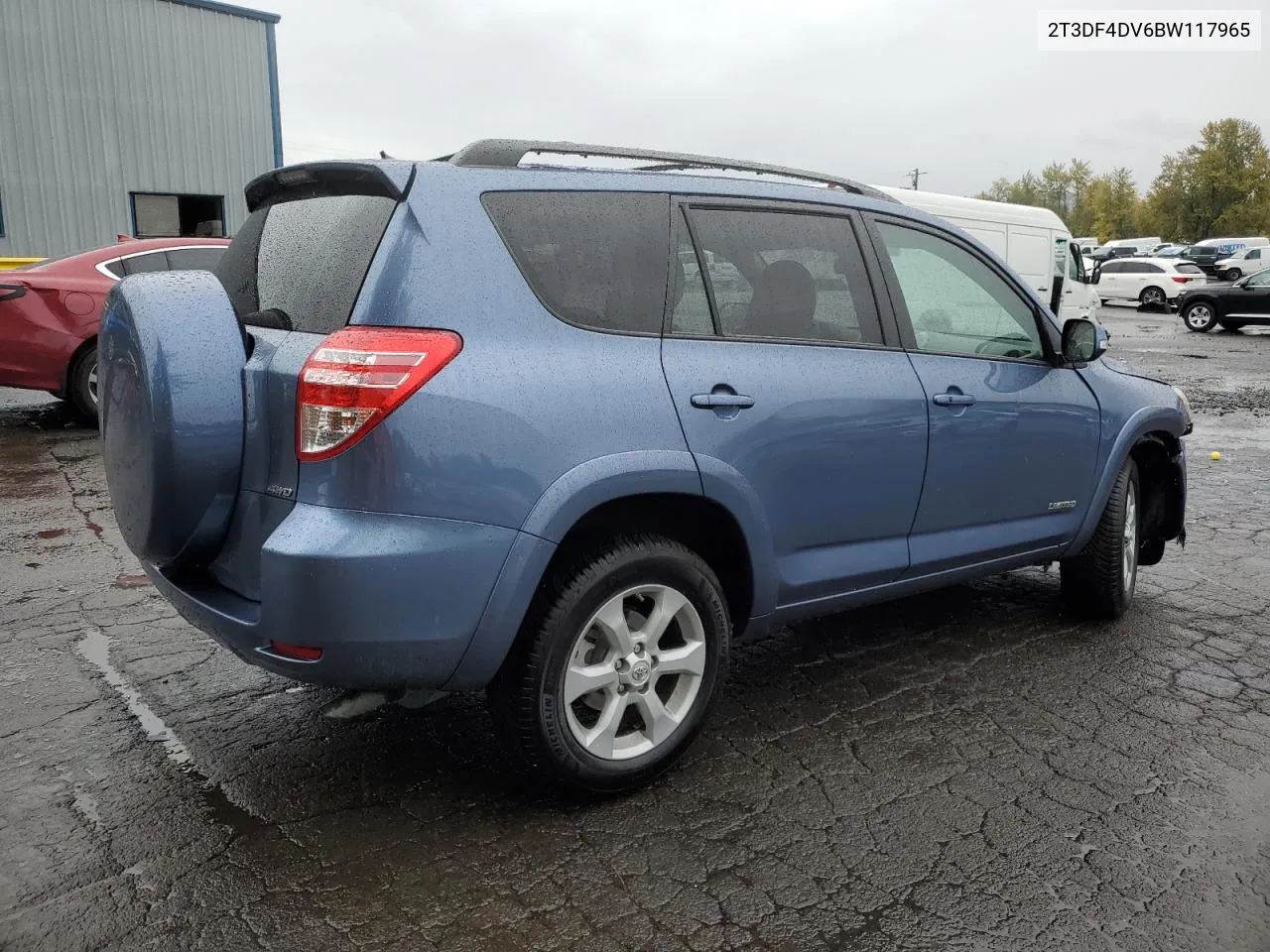 2011 Toyota Rav4 Limited VIN: 2T3DF4DV6BW117965 Lot: 78686184