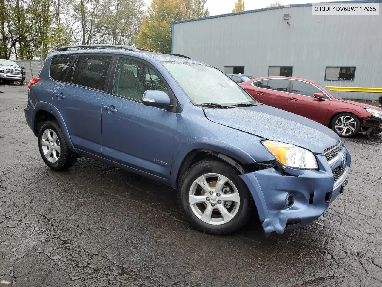 2011 Toyota Rav4 Limited VIN: 2T3DF4DV6BW117965 Lot: 78686184