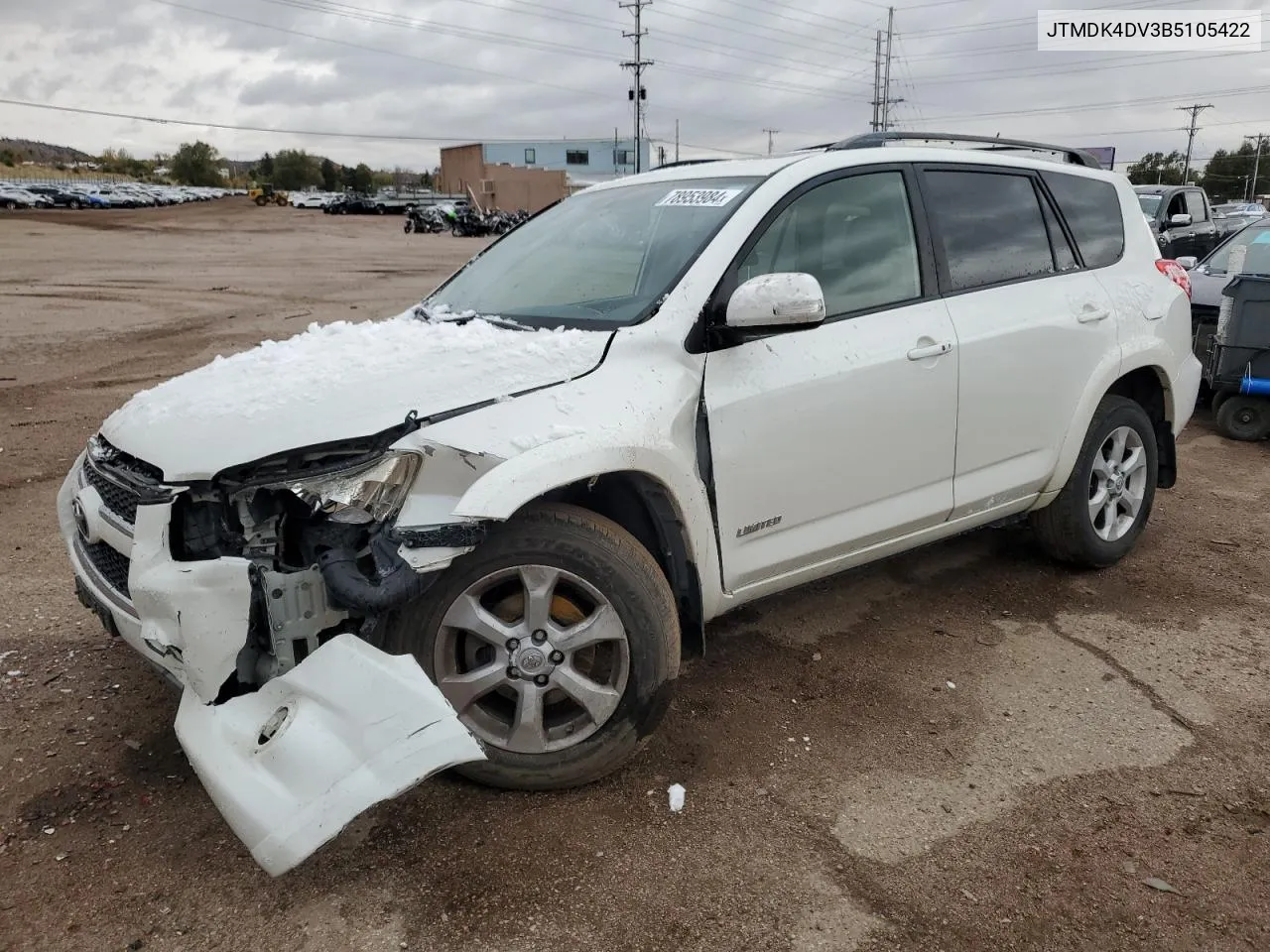 2011 Toyota Rav4 Limited VIN: JTMDK4DV3B5105422 Lot: 78953984