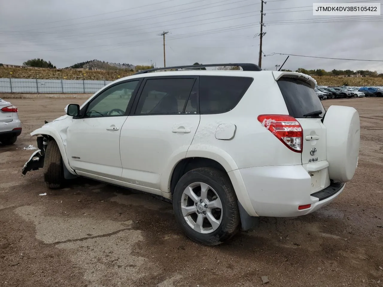 JTMDK4DV3B5105422 2011 Toyota Rav4 Limited