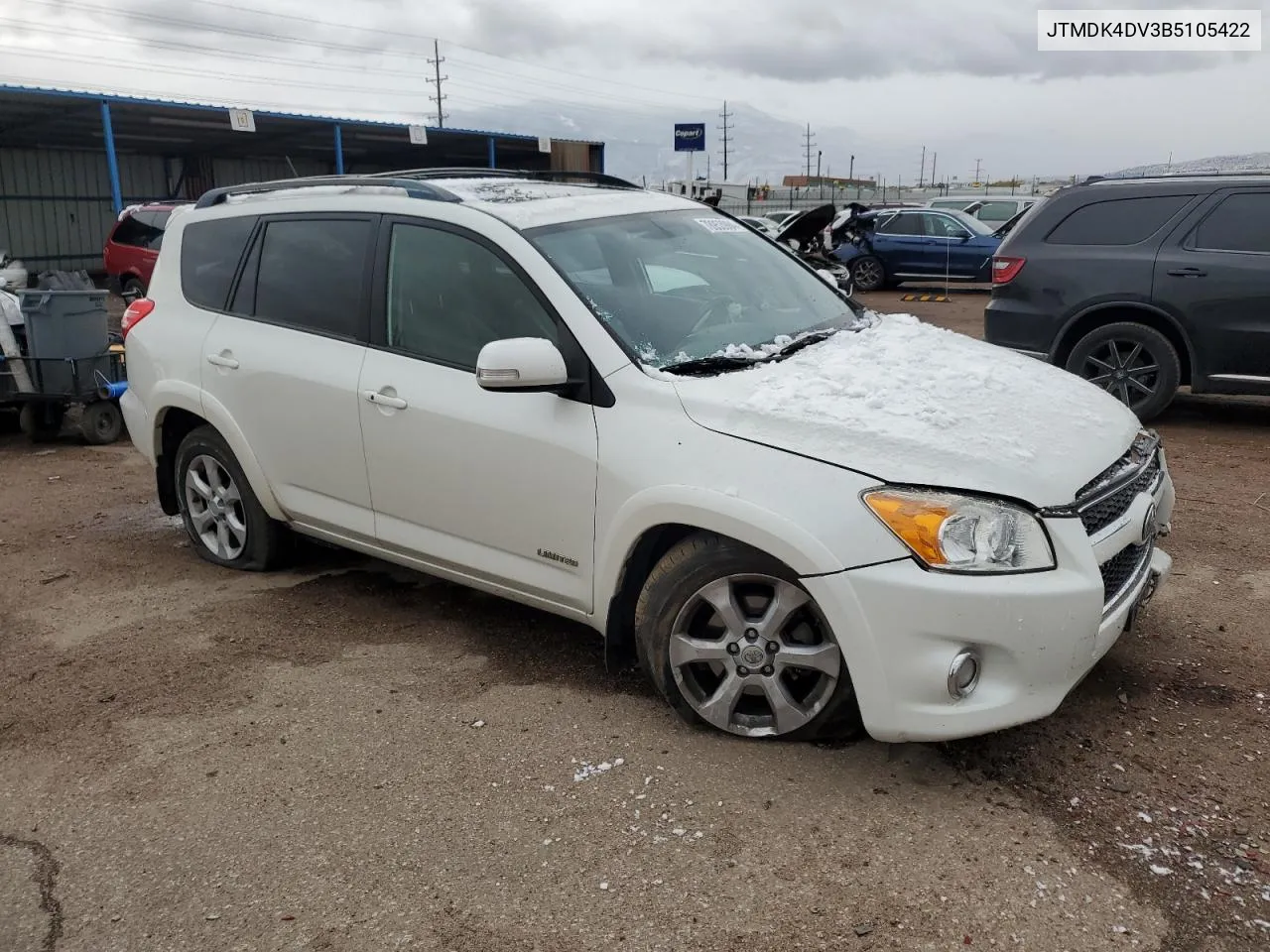 JTMDK4DV3B5105422 2011 Toyota Rav4 Limited