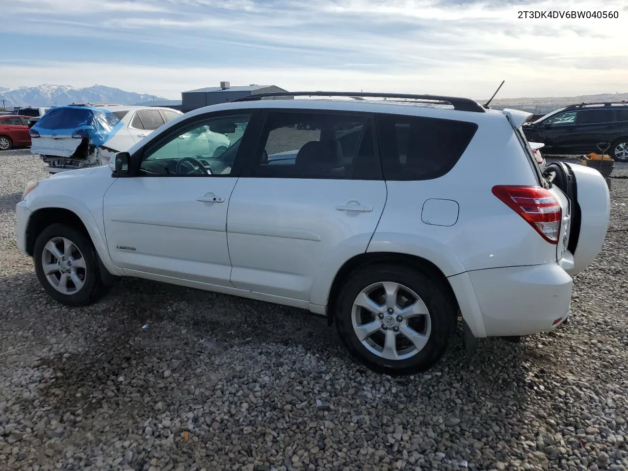 2011 Toyota Rav4 Limited VIN: 2T3DK4DV6BW040560 Lot: 79045694