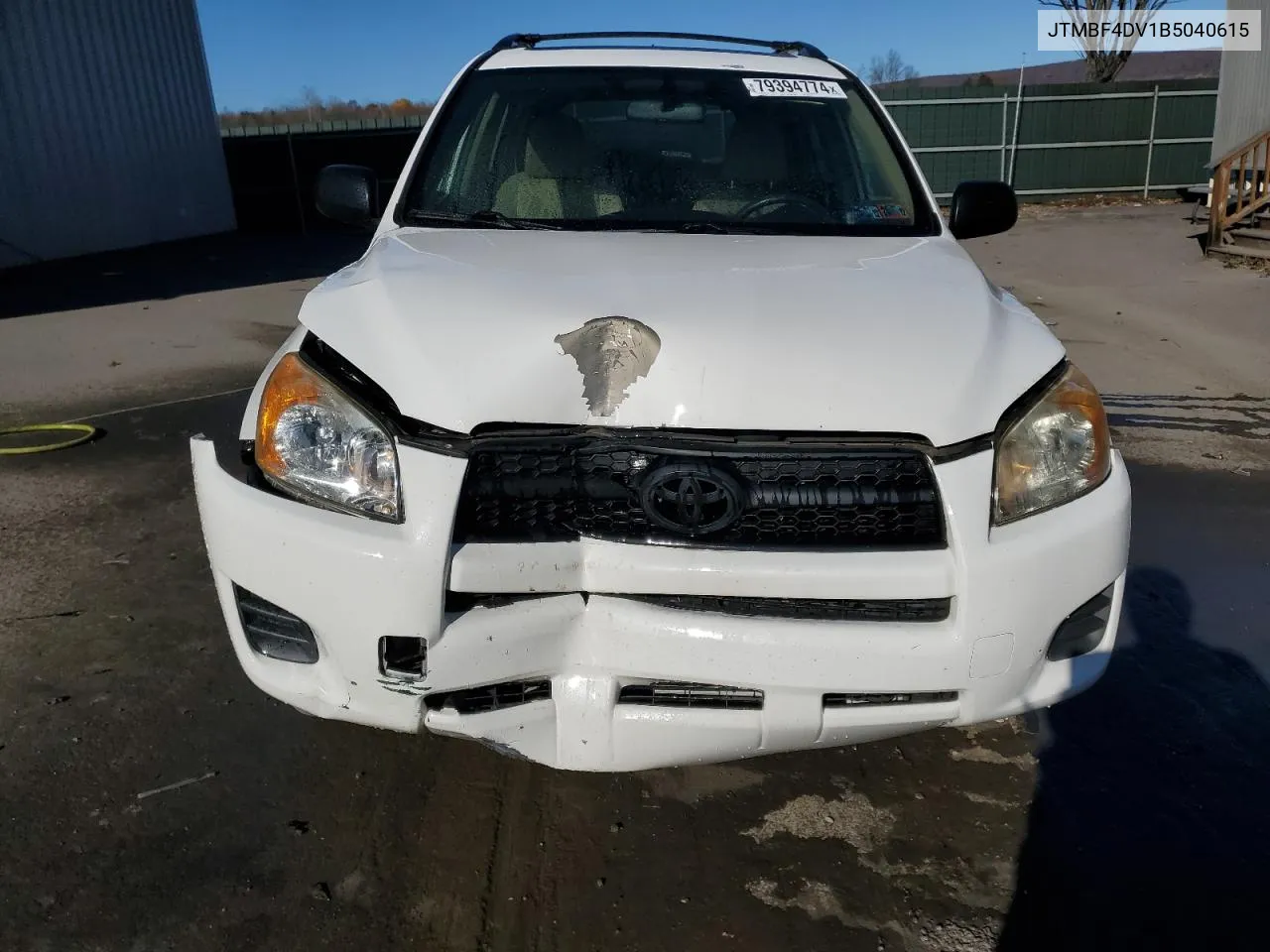 2011 Toyota Rav4 VIN: JTMBF4DV1B5040615 Lot: 79394774