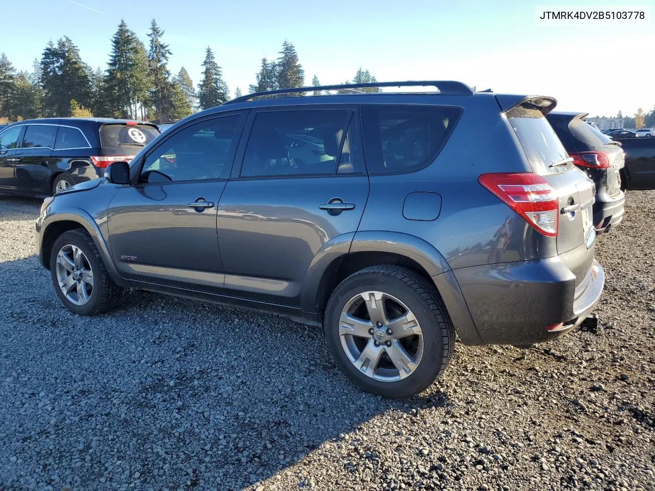 2011 Toyota Rav4 Sport VIN: JTMRK4DV2B5103778 Lot: 79962324