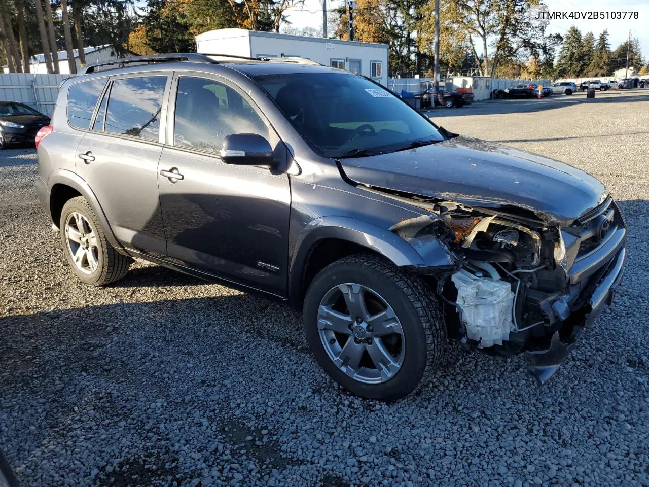 2011 Toyota Rav4 Sport VIN: JTMRK4DV2B5103778 Lot: 79962324