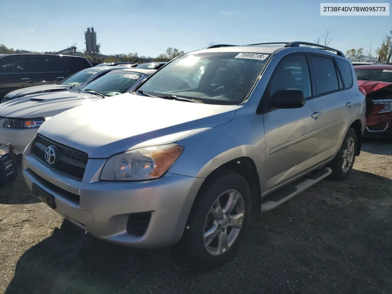 2011 Toyota Rav4 VIN: 2T3BF4DV7BW095773 Lot: 79998714