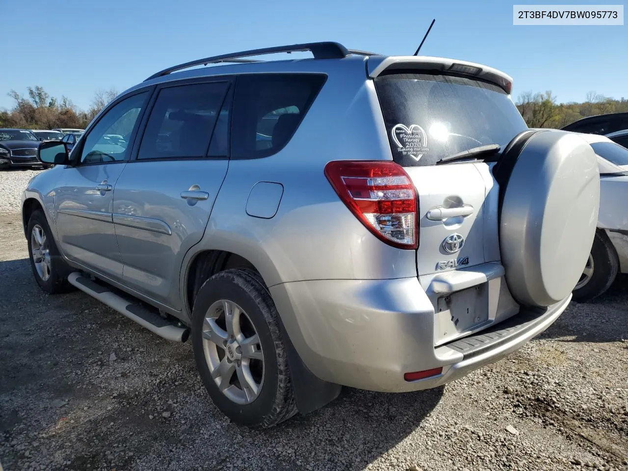 2011 Toyota Rav4 VIN: 2T3BF4DV7BW095773 Lot: 79998714