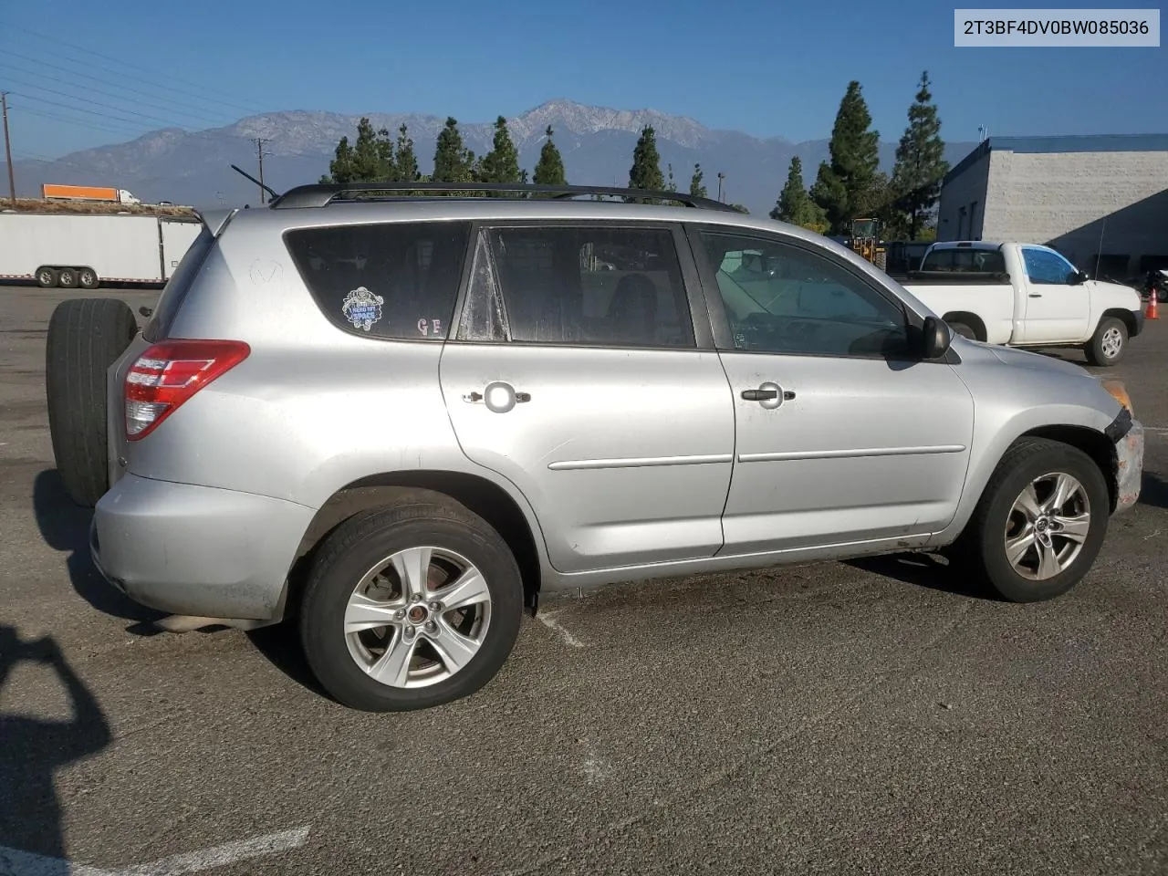 2011 Toyota Rav4 VIN: 2T3BF4DV0BW085036 Lot: 80144354