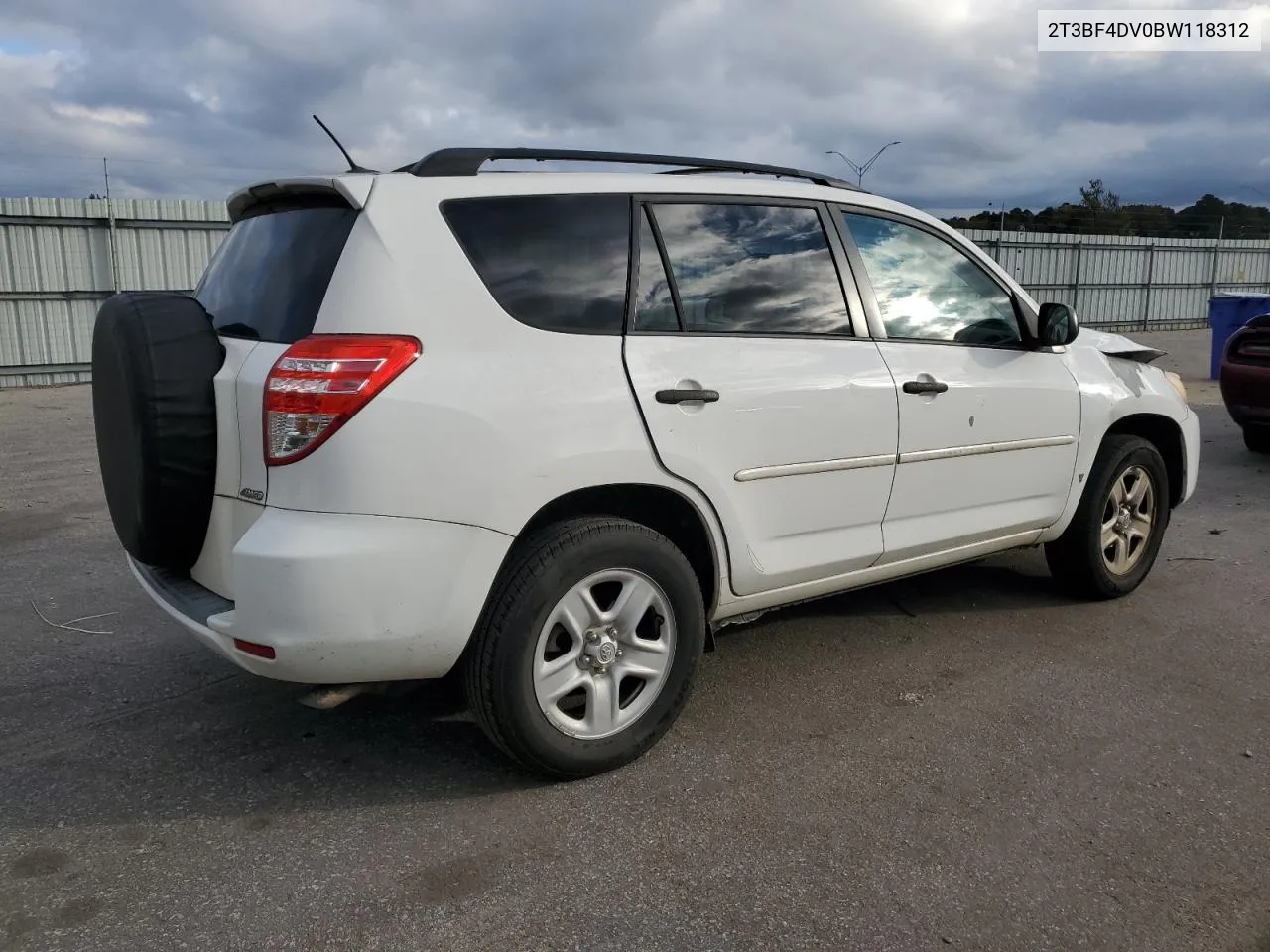 2011 Toyota Rav4 VIN: 2T3BF4DV0BW118312 Lot: 80225094