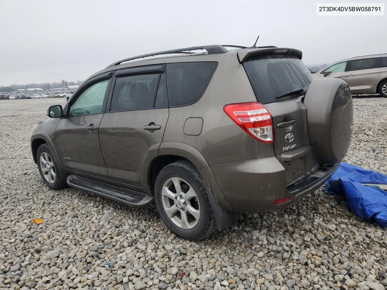 2011 Toyota Rav4 Limited VIN: 2T3DK4DV5BW058791 Lot: 80429784