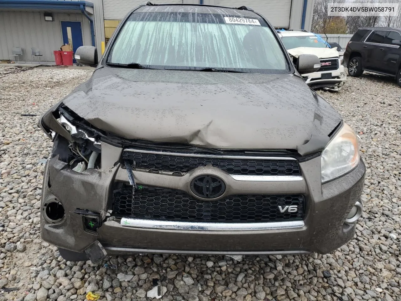 2011 Toyota Rav4 Limited VIN: 2T3DK4DV5BW058791 Lot: 80429784