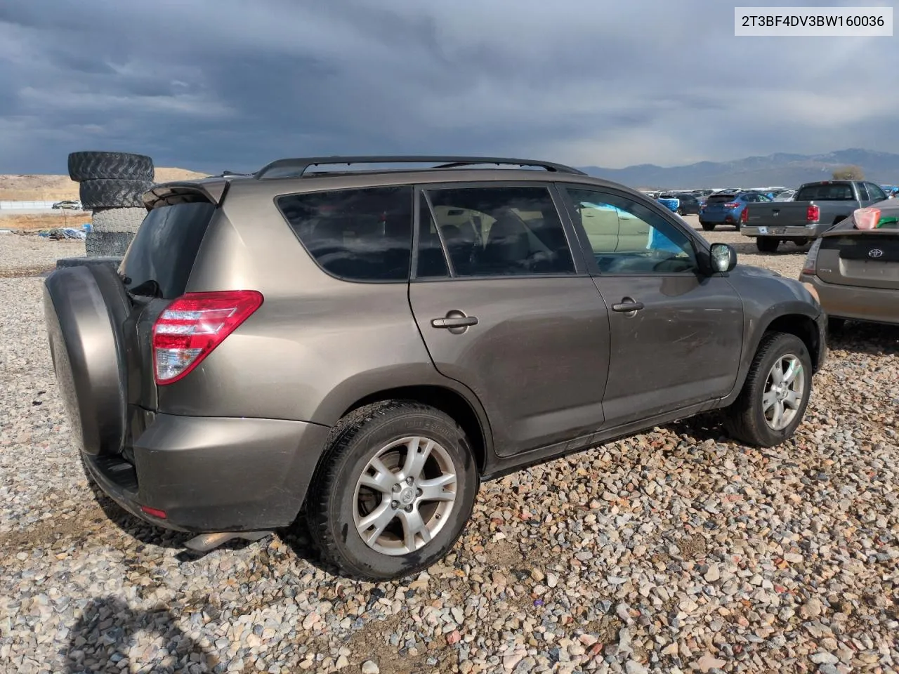 2011 Toyota Rav4 VIN: 2T3BF4DV3BW160036 Lot: 80582344